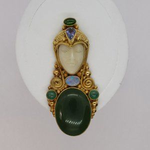 18k Sajen Pendant